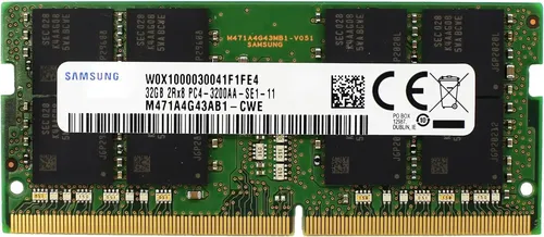 Memoria Ram Samsung, Sodimm, 32 Gb, Ddr4, 3200 Mhz, 260 Pin