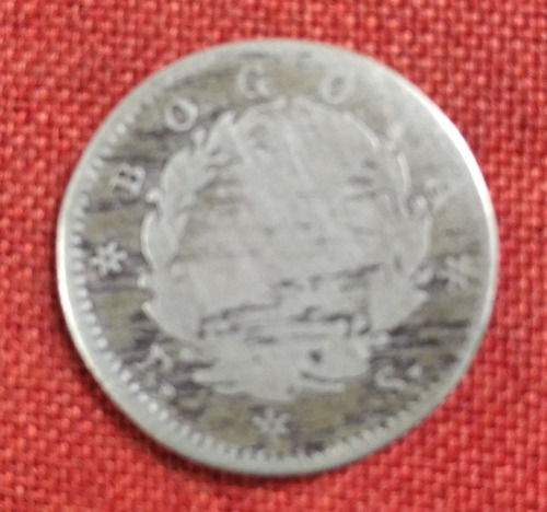 Moneda 1 Real 1845, Estado Entre Regular Y Bueno 