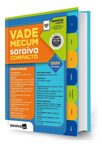 Vade Mecum Compacto Saraiva - 28ª Edição 2024