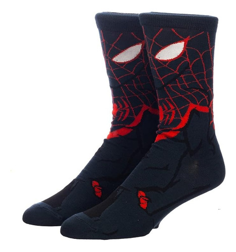 Medias Mr Socks Mr 135 Black Spiderman