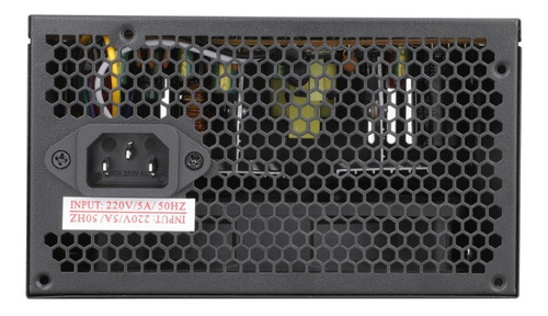 Imagen 4 de 7 de Fuente Segotep Atx-500w 23a Cooler 120mm Con Cable Power