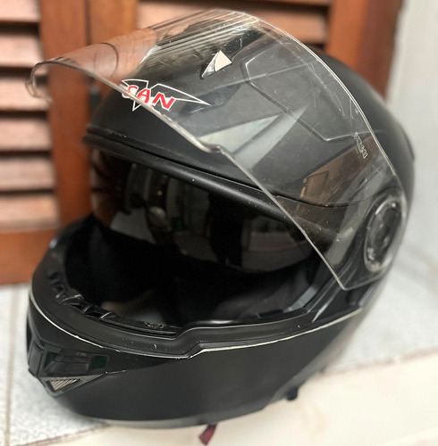 Casco Rebatible Moto Usado Talle L/xl