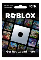 Comprar Tarjeta Roblox Digital Gift Card 25usd Envío Rápido