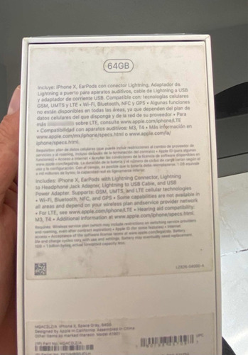 iPhone X 64gb (Usado)