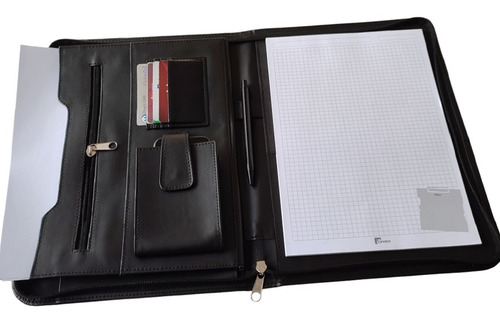 Cartapacio Folder Empresarial Biocuero - Personalizable