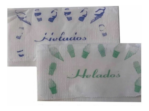 Servilletas Zig Zag Intercaladas - Helados