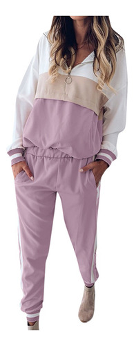 Sudadera Suave Para Mujer, Conjunto De Pantalones Deportivos