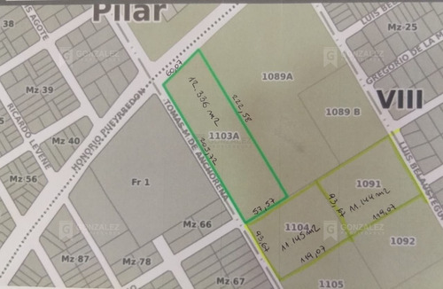 Terreno Fraccion En Venta Ubicado En Pilar, Pilar Y Alrededores