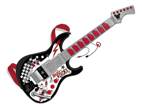 Guitarra Eléctrica Micrófono Mickey Mouse Disney Reig (5370)