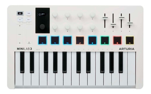 Arturia Minilab 3 Controlador Midi 25 Teclas 8 Pads Y Knobs