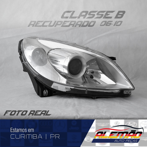 Farol Mercedes Classe B 06 07 08 09 10 L. Dir Original