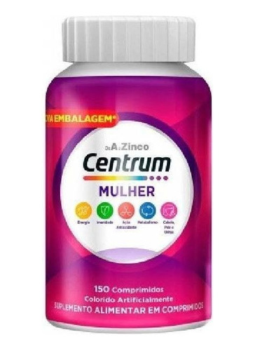 Centrum Mulher Com 150 Comprimidos