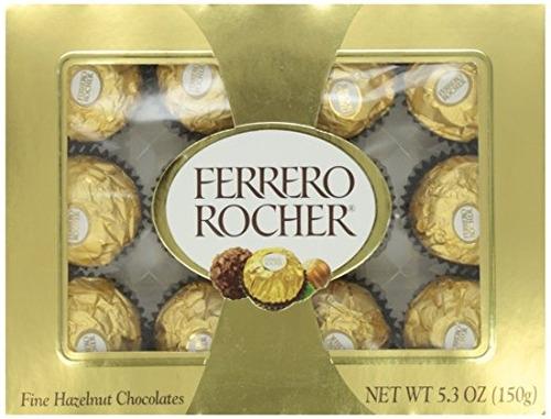 Ferrero Rocher Eeuu, 12 Piezas, 5,4 Oz