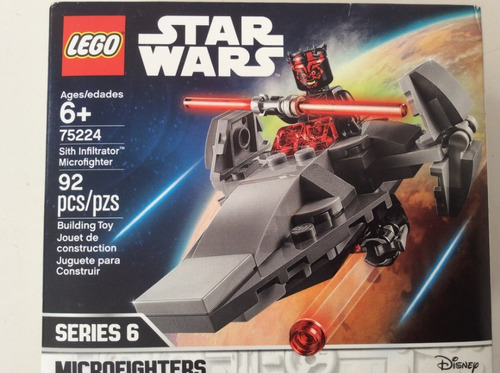 Lego Star Wars Sith Infiltrator Microfighter - 75224