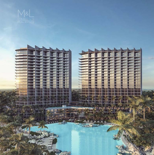 Departamento Ph En Venta En Cancún. Le Parc 4 Recámaras, Boulevard Colosio