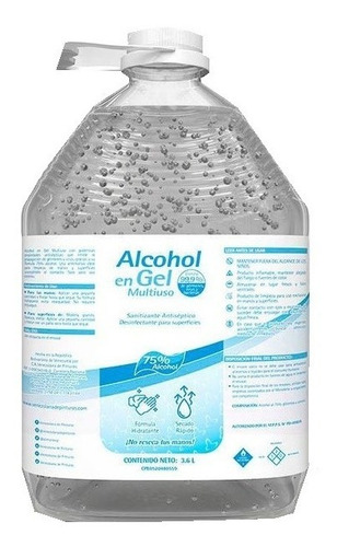 Alcohol En Gel Multiuso Vp 1 Galón