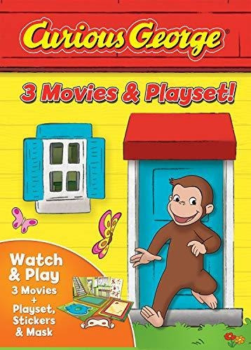 Curioso George: 3 Películas Y Set De Juego [dvd]