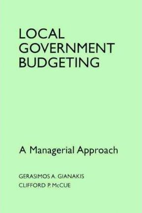 Libro Local Government Budgeting - Gerasimos A. Gianakis
