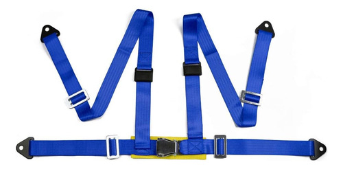 Cinturones De Seguridad Dyno Racing Estilo Competición 4 Pun