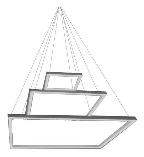 Colgante Triple Cuadrado  Enertech 