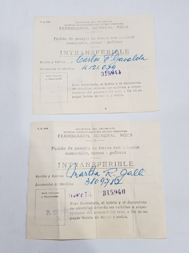 Imagen 9 de 10 de Ferrocarril Del Sud Roca Horario Pasajes Tickets Mag 58964