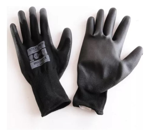 Guantes Multiflex Steelpro Palma Pu Negro Stp-mf11