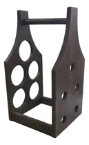 Comprar Bodega Para 5 Botellas De Vino De Madera Artesanal G P