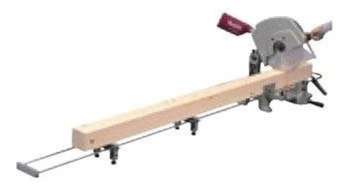 Regla Guia Alargue Sierra Makita Ls1040 Mls100 122446-1 Mkb Color Beige