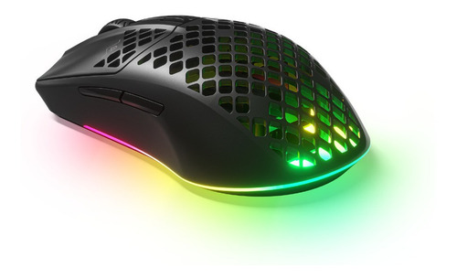 Mouse Pc Steelseries Aerox 3 Inalambrico Color Onyx