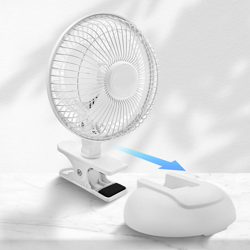 Ventilador Ez-chill Mtfx-6 De 15 Cm Con Clip O Escritorio De