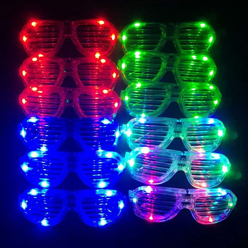 M.best Unisex Flashing Plastic Glow Led Light Up