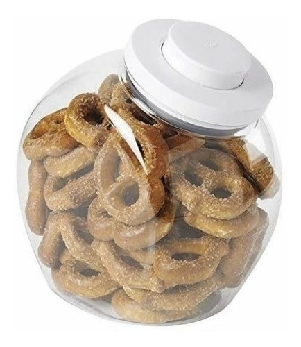 Imagen 4 de 4 de Contenedor Pop Redondo Con Tapa Hermética 3 Litros Oxo