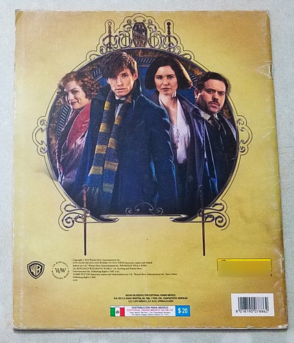 Animales Fantásticos 1 Harry Potter Album Panini Estampas (Usado)