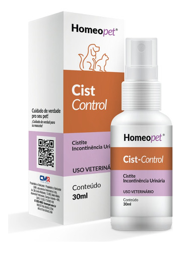 Cist Control - Cmr - Homeopet - 30ml