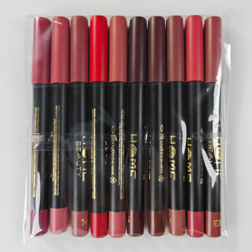 Juego De Lápices De Labios Mate, 10 Lápices Labiales De Alto