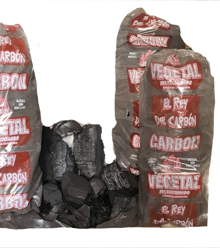 Carbón Vegetal De 1ra Calidada 10kg Todo Blanco Bolsas Xxl 