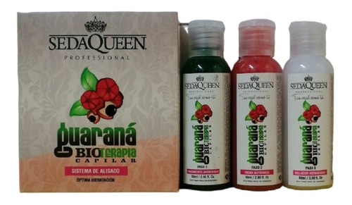 Cirugia Capilar Seda Queen Guarana Bioterapia 60ml Original 