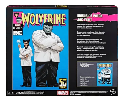 Marvel Legends Series Patch Y Joe Fixit, Wolverine 50th Anni