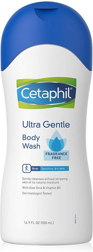 Cetaphil Ultra Gentle/sensible Body Wash Jabón Liquido 500ml