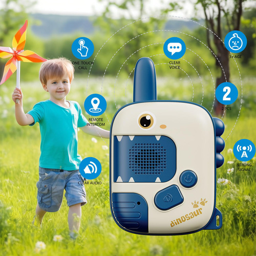Walkie Talkies Dinosaurios Radios Niños Regalo Navidad