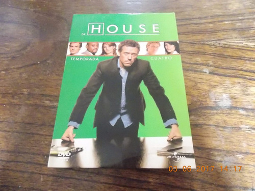 Dvd Original Dr House - Temporada 4 Completa - 4 Dvds