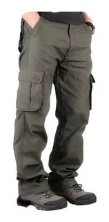 Pantalon Hombre Cargo Reforzado Hard Work War Premium