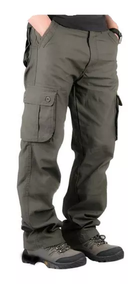 Pantalon Hombre Cargo Reforzado Hard Work War Premium