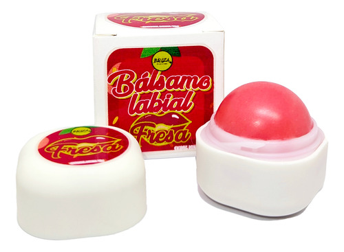 Bálsamo Labial Hidratante Con Lanolina Aroma Fresa