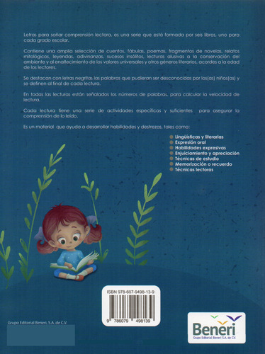 Letras Para Soñar 1° Comprensión Lectora - Gutiérrez Roa -