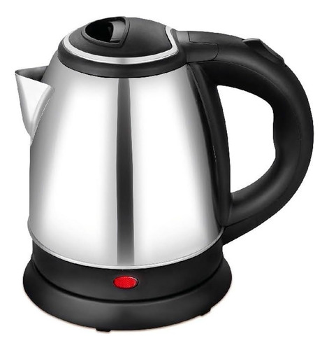 Hervidor 1000w 2 Litros Ideal Para Té Café Y Bebés Calientes Plateado