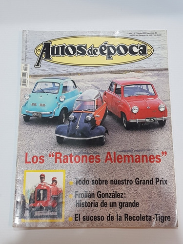 Ratones Alemanes Autos De Época Revista 1998 N°7 Mag 56938