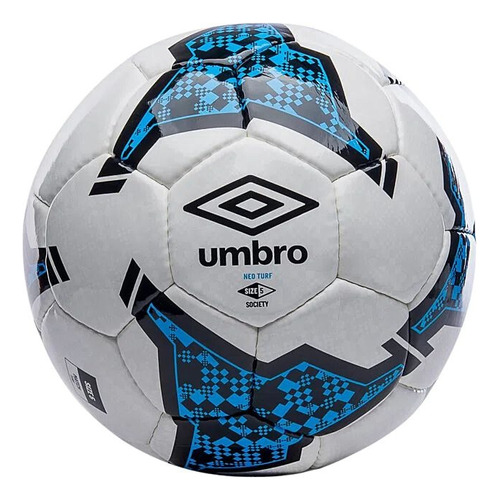 Bola Society Umbro Neo Turf Cor Branco-azul