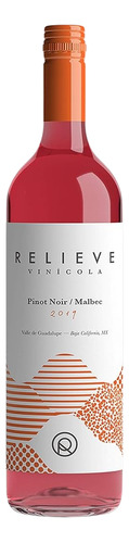 Vino Rosado Relieve Pinot Noir-malbec 750ml