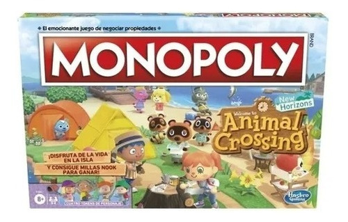 El Divertido Monopoly Animal Crossing, En Español Hasbro